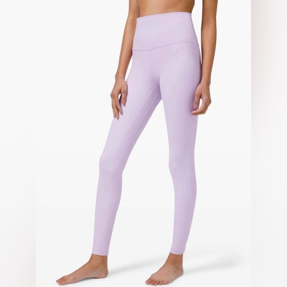 Lululemon Align high-rise leggings Lavender Dew size 6 28” inseam